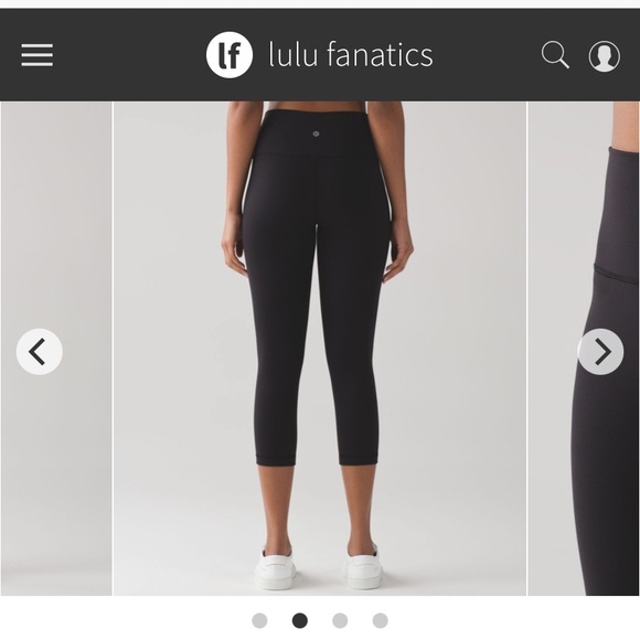 Lululemon Wunder UnderCrop - Picture 4 of 9